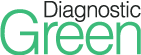 small diagnostic green logo