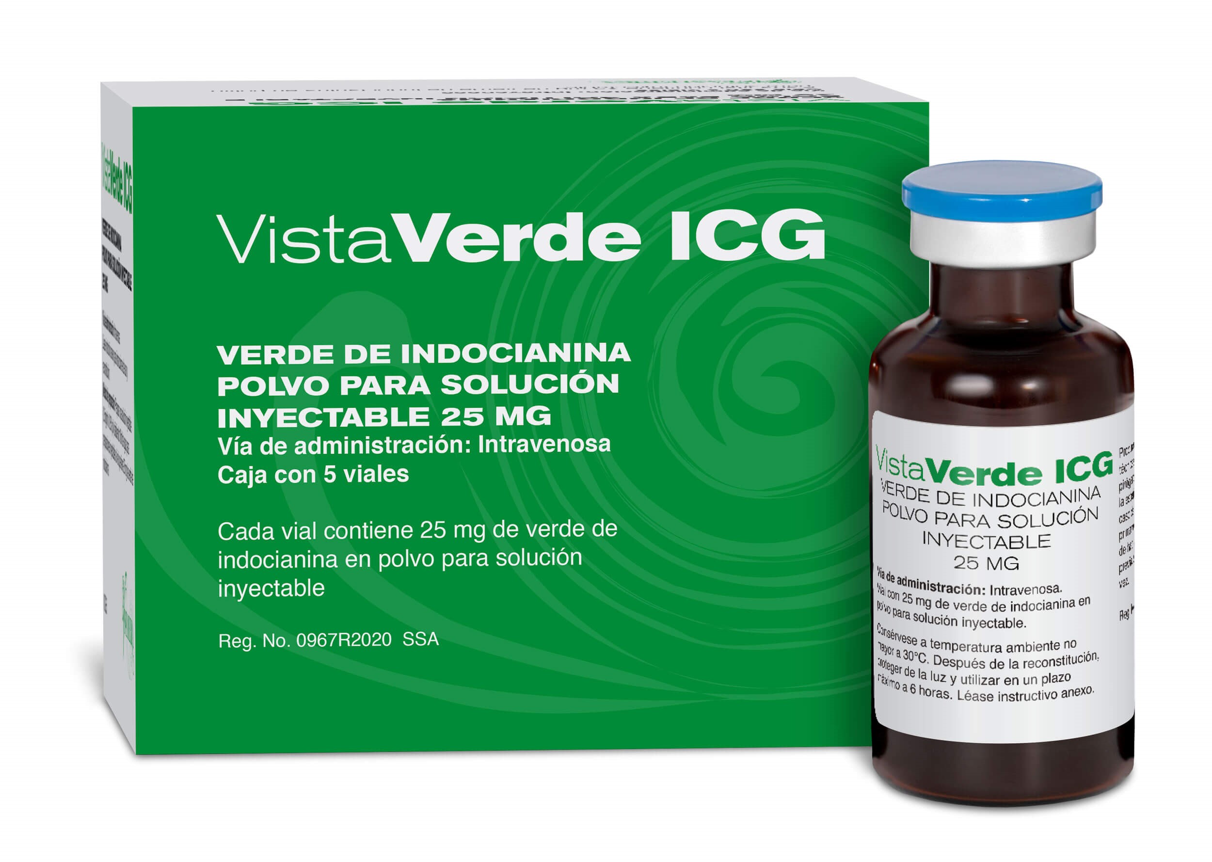 ICG available in Mexico