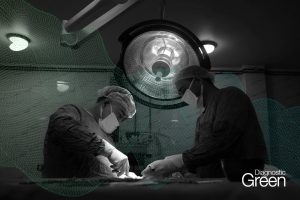 patient view of surgical procedure