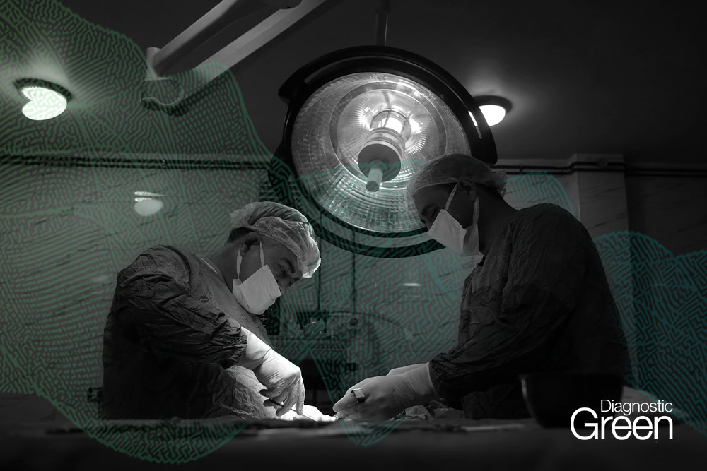 patient view of surgical procedure