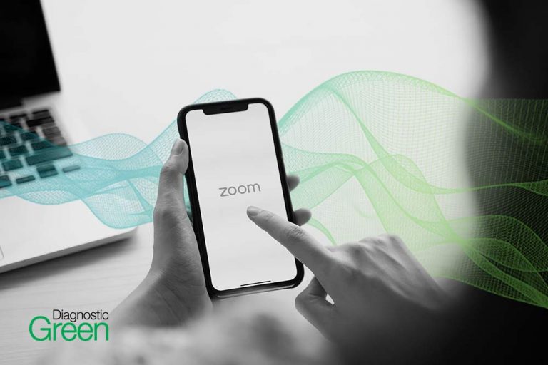 in zoom on a phone